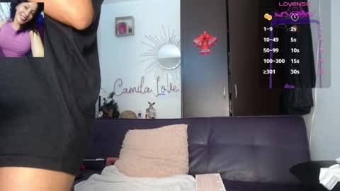 Snapshot of jezabel_purple chatting on January 6, 6:10 pm Camila online show from January 6, 6:10 pm