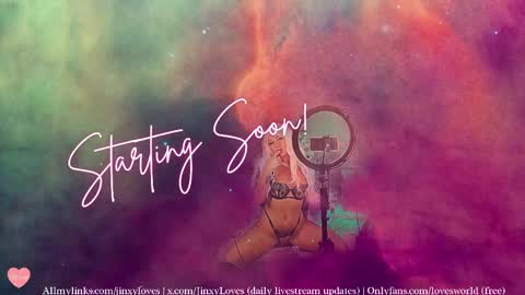 Snapshot of jinxy_loves chatting on April 9, 2:22 am jinxy loves online show from April 9, 2:22 am
