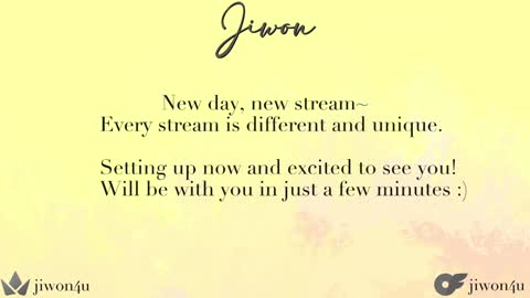 Snapshot of jiwon4u chatting on January 26, 8:57 am Jiwon online show from January 26, 8:57 am