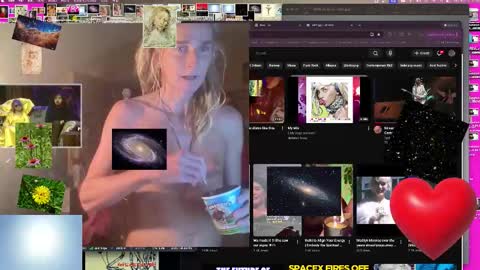 Snapshot of jpsunflower chatting on November 18, 3:23 am JP Sunflower Angel Love online show from November 18, 3:23 am