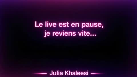 Julia Khaleesii online show from February 16, 8:16 pm