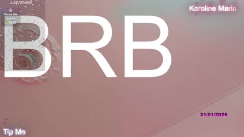 Karoline online show from January 22, 12:48 am