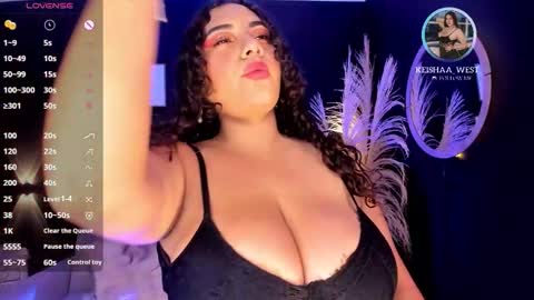 Snapshot of keisha_west chatting on September 15, 2:11 am Keisha online show from September 15, 2:11 am