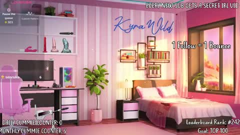Snapshot of kyrawildofficial chatting on June 5, 8:14 pm Kyra Wild online show from June 5, 8:14 pm