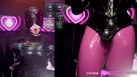 Latex Ruby online show from September 23, 4:04 am