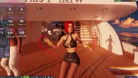 Snapshot of latina_french chatting on June 25, 6:01 pm leidy online show from June 25, 6:01 pm