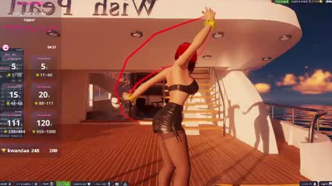 Snapshot of latina_french chatting on July 6, 8:44 pm leidy online show from July 6, 8:44 pm