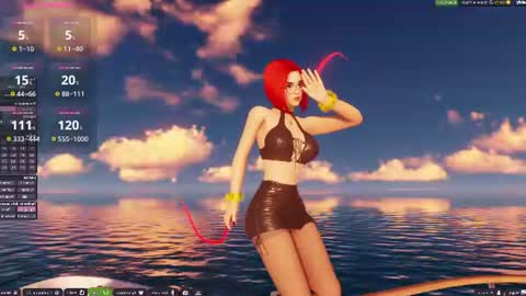 Snapshot of latina_french chatting on July 14, 6:35 pm leidy online show from July 14, 6:35 pm