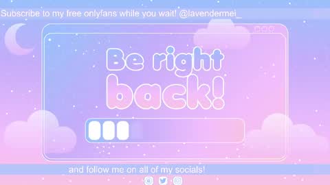 Snapshot of lavendermei chatting on May 7, 7:08 pm LavenderMei online show from May 7, 7:08 pm