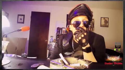 Snapshot of leatherbrudda chatting on February 14, 8:44 am Leather Brudda online show from February 14, 8:44 am