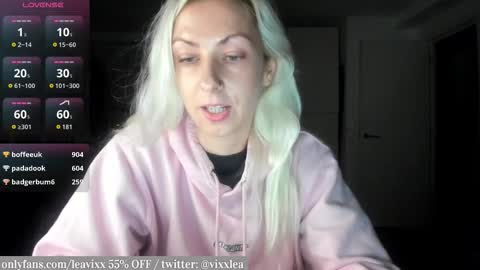 LeaVixx online show from November 5, 5:57 pm