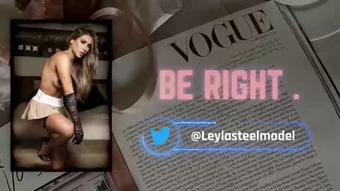 INSTA leylasteel model         online show from March 13, 1:18 pm