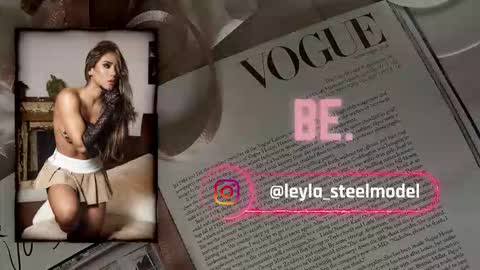 INSTA leylasteel model         online show from March 20, 1:05 pm