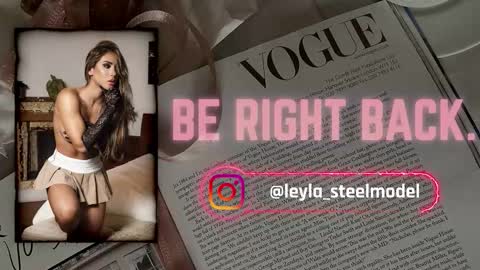 INSTA leylasteel model         online show from March 28, 12:16 pm