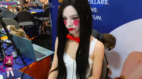 Snapshot of likemyashe chatting on October 26, 7:09 pm LikeMyAshe online show from October 26, 7:09 pm