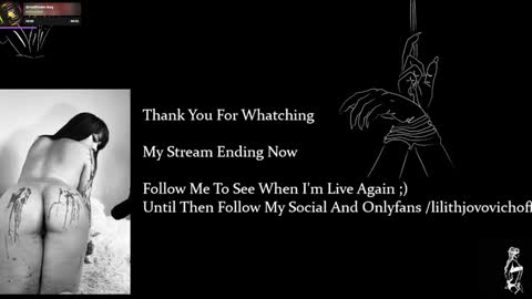 Snapshot of lilith_jovovich chatting on January 9, 6:06 am online show from January 9, 6:06 am