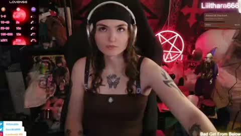 Snapshot of lilithara666 chatting on June 16, 12:57 am Brandi online show from June 16, 12:57 am