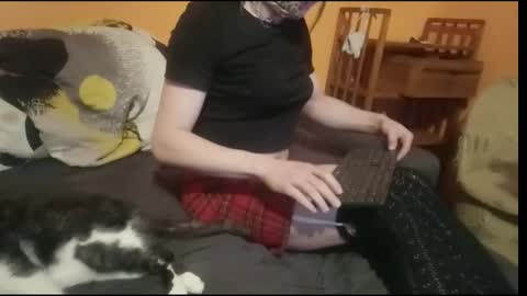 Snapshot of lillysissi chatting on January 9, 7:22 am Lilli Sissy SlutCat online show from January 9, 7:22 am