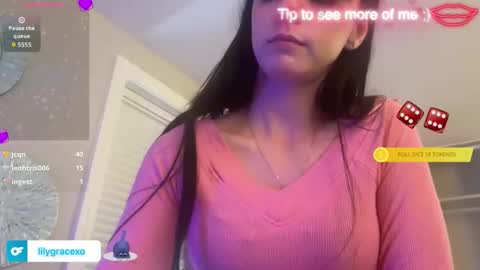 Snapshot of lilygracexoxo chatting on May 4, 11:56 pm Lily Grace online show from May 4, 11:56 pm