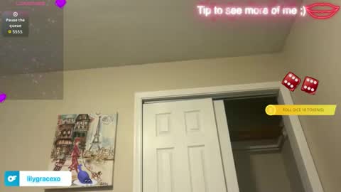 Snapshot of lilygracexoxo chatting on May 13, 4:37 pm Lily Grace online show from May 13, 4:37 pm