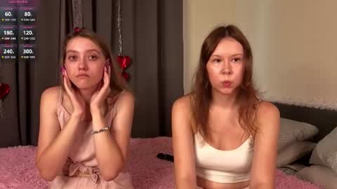 Snapshot of lisanelsona chatting on July 19, 1:09 am Hello our names are Kate and Alice this is our first day here. online show from July 19, 1:09 am
