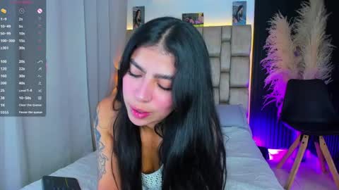 Snapshot of little__sophie18 chatting on June 8, 8:09 pm Sophie ---- connected from 1400 to 2100 Colombia time online show from June 8, 8:09 pm