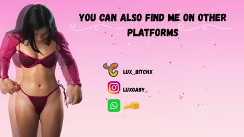 Snapshot of lux_bitchx chatting on July 10, 3:00 am lux_bitchx online show from July 10, 3:00 am