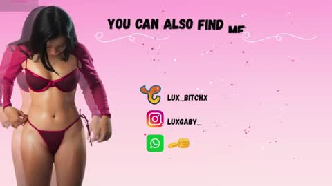 Snapshot of lux_bitchx chatting on July 29, 3:48 am lux_bitchx online show from July 29, 3:48 am