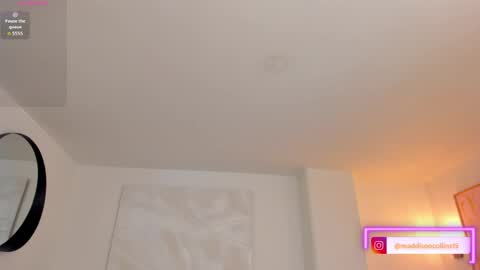 Snapshot of madisoncollinsx chatting on May 19, 8:26 pm Maddi Collins online show from May 19, 8:26 pm
