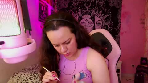 Snapshot of magic_clairewitch chatting on March 6, 2:30 am Claire online show from March 6, 2:30 am