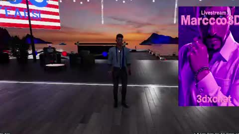 Snapshot of marcco3dx chatting on July 3, 3:02 am Marcco3dx online show from July 3, 3:02 am