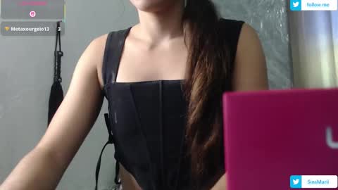 Snapshot of mariel_sins21 chatting on February 23, 4:15 pm Mariie online show from February 23, 4:15 pm
