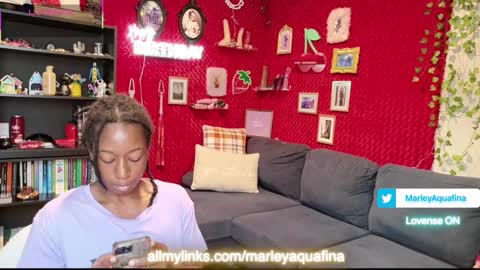MarleyAquafina online show from September 22, 1:13 pm