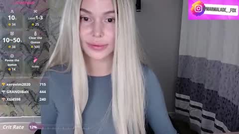 Marmalade Fox online show from November 8, 6:29 pm