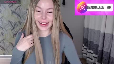 Snapshot of marmalade_fox chatting on May 24, 6:57 pm Marmalade Fox online show from May 24, 6:57 pm