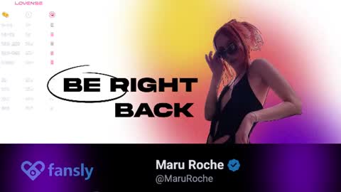 Maru Roche online show from June 13, 8:40 pm