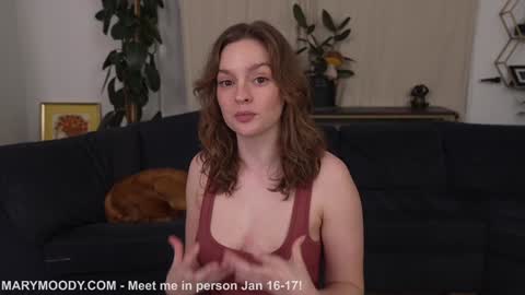 Snapshot of marymoody chatting on January 7, 2:25 am Mary Moody online show from January 7, 2:25 am