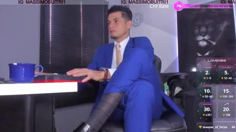 I am Massimo online show from February 21, 2:38 pm