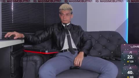 I am Massimo online show from January 10, 1:02 pm