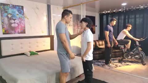 Team Cris Darwin- Fernando- Stiven- David online show from April 26, 11:19 am