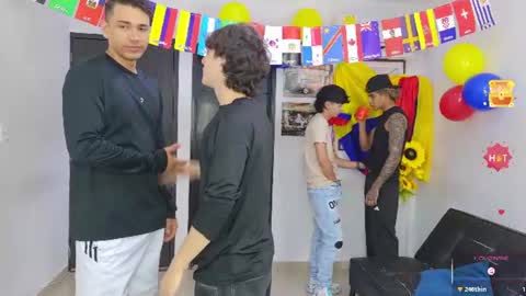 Team Cris Darwin- Fernando- Stiven- David online show from June 28, 11:16 am