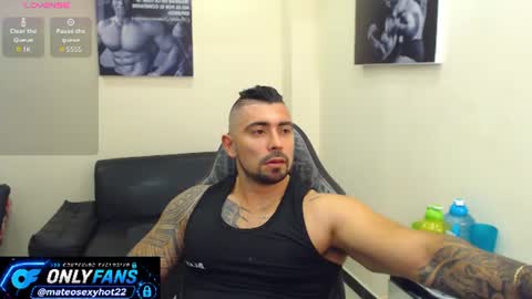 Snapshot of mateosexyhot22 chatting on July 10, 8:44 pm Mateo online show from July 10, 8:44 pm
