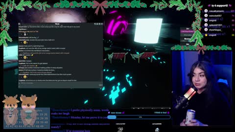 Snapshot of maudlinbrat chatting on December 29, 9:06 am maudLin online show from December 29, 9:06 am