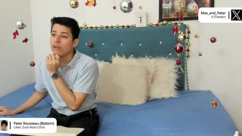 Snapshot of max_and_peter chatting on January 4, 3:39 pm max_and_peter online show from January 4, 3:39 pm