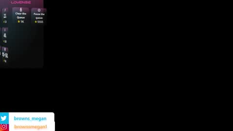 Snapshot of megan_browns1 chatting on September 27, 2:44 pm Megan online show from September 27, 2:44 pm