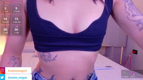 Megan  online show from January 10, 2:08 pm