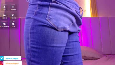 Megan  online show from February 20, 1:55 pm