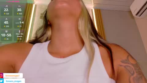 Megan  online show from July 28, 6:20 pm