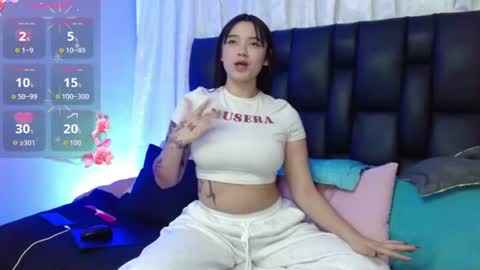 Snapshot of megan_lr chatting on July 3, 1:56 am Valentina online show from July 3, 1:56 am