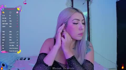 Megan rose online show from January 15, 12:15 am